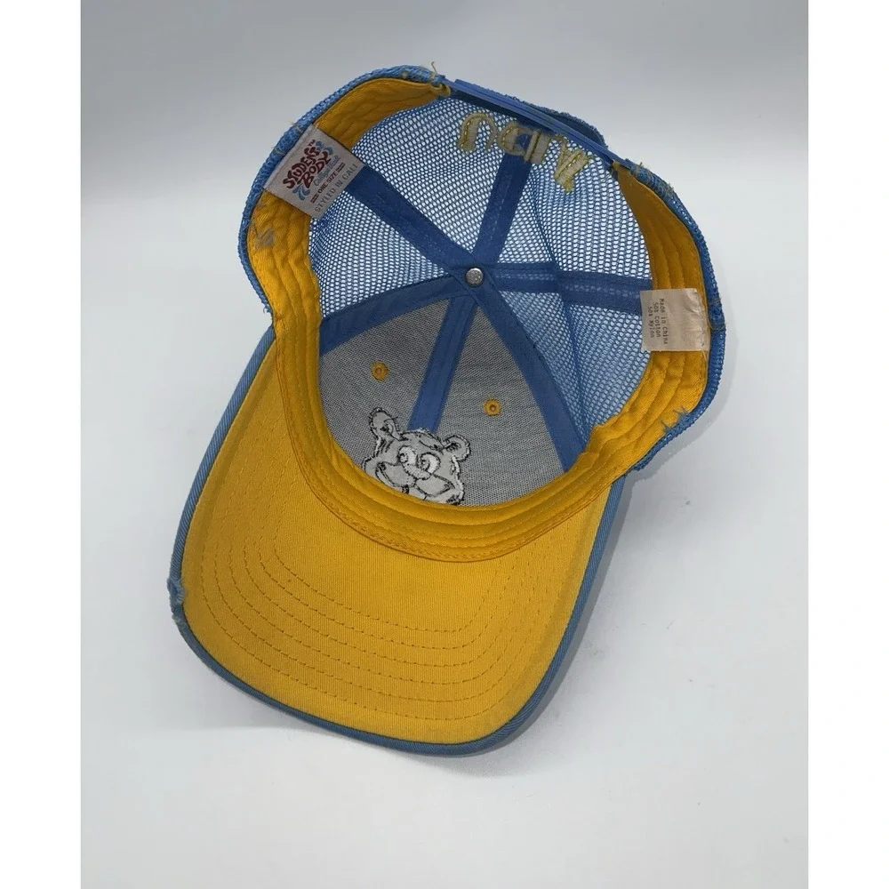 Vintage BRUINS UCLA Cap Hat Mesh Trucker Snapback Student Body Tag College Vault